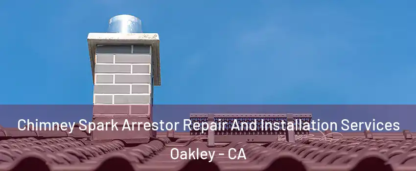  Chimney Spark Arrestor Repair And Installation Services Oakley - CA