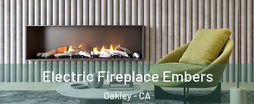  Electric Fireplace Embers Oakley - CA