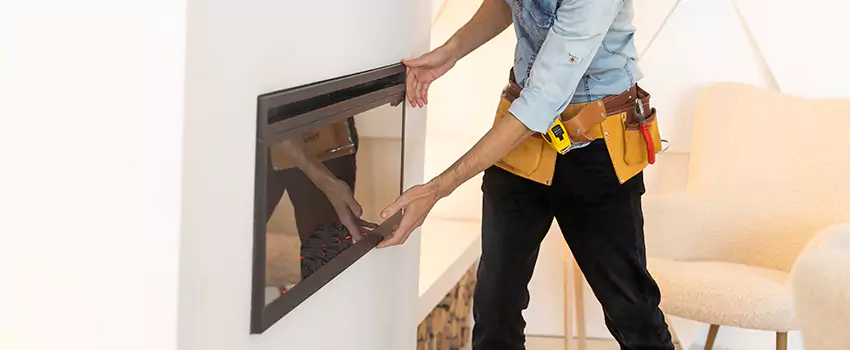 Metal Fireplace Installation in Oakley, California