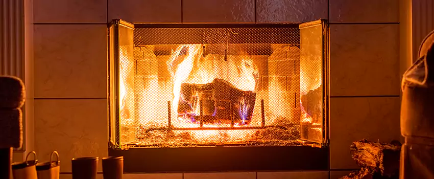 Mendota Hearth Landscape Fireplace Installation in Oakley, California
