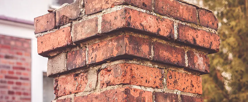 Cracked Chimney Bricks Repair Cost in Oakley, California